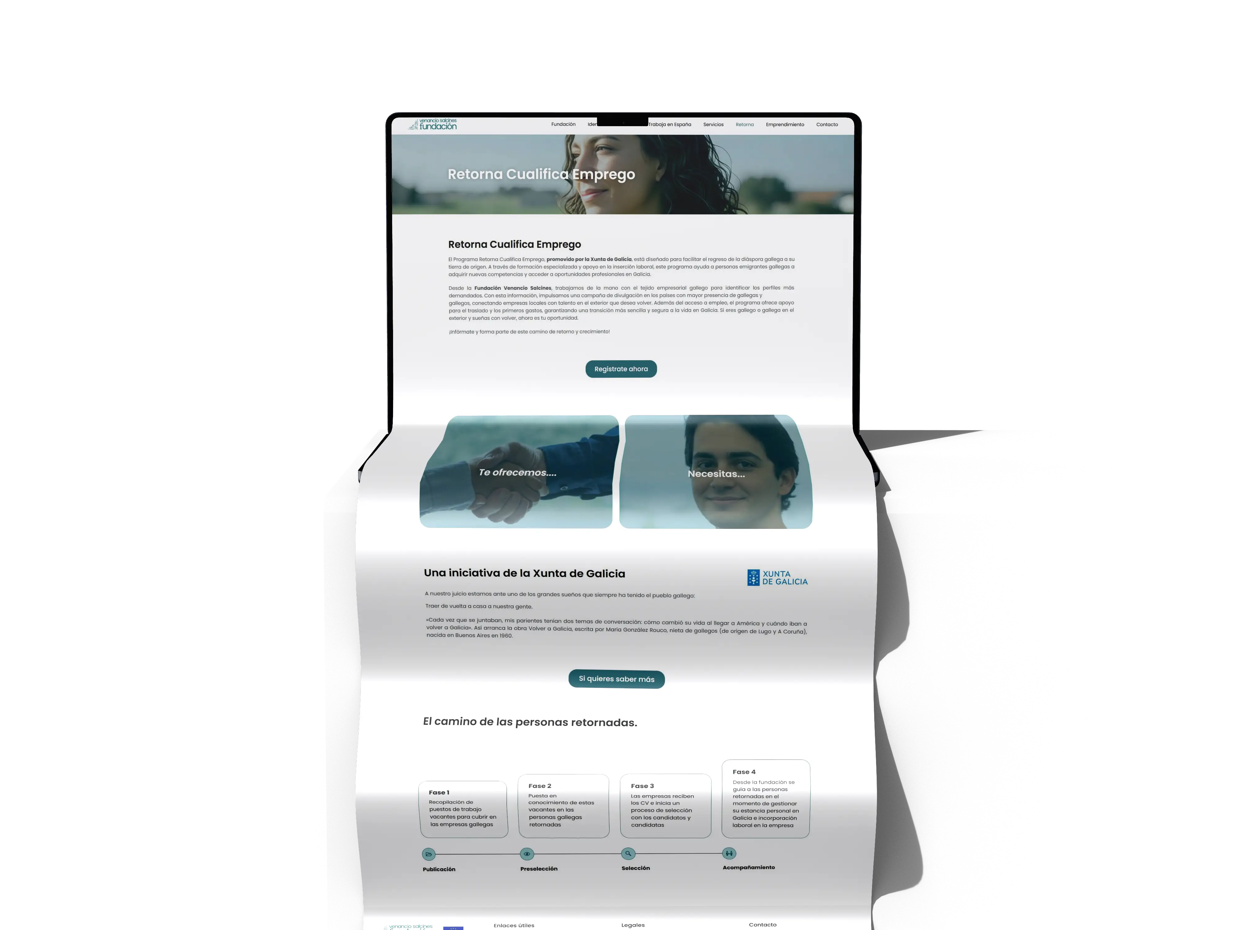 Fundación Venancio Mockup 1